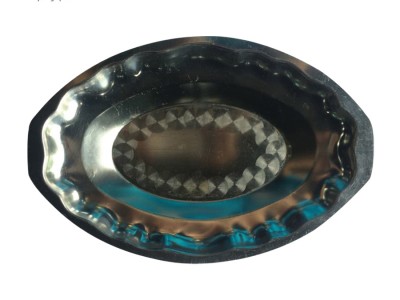 Inox oval plate